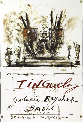 Plakat - Tinguely Galerie Beyeler