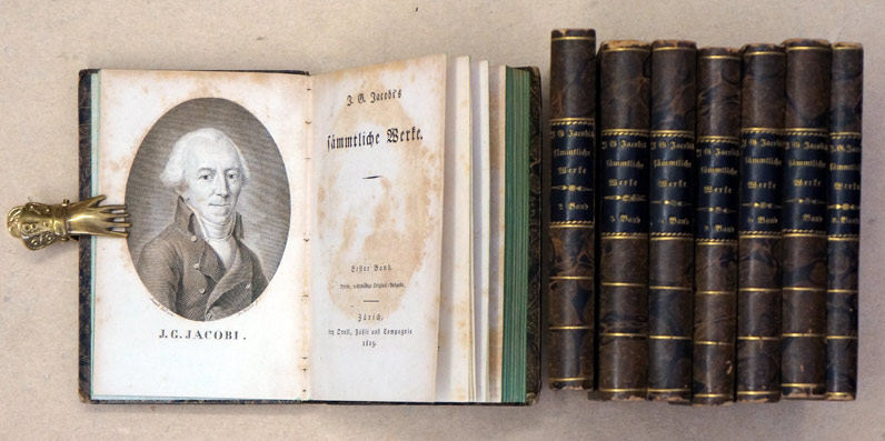 Jacobi’s Werke. Sämmtliche Werke. (8 Bde., compl.)