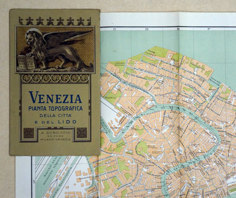 Venezia pianta topografica della Citta e del Lido