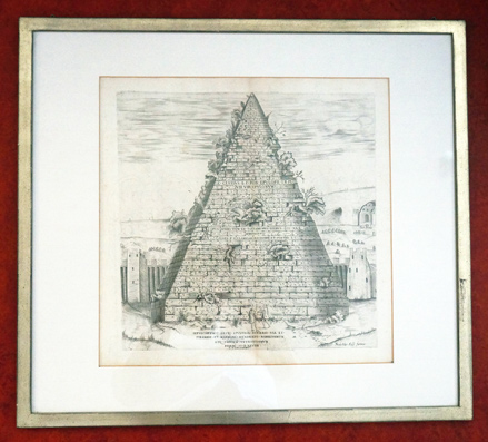 Sepoltura di C. Cestio appresso la porta di San Paolo (1549)