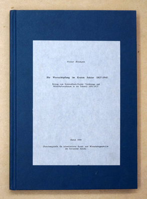 Die Wertschöpfung im Ersten Sektor 1837-1945