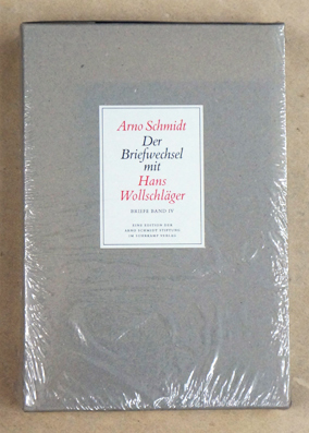 Arno Schmidt - Der Briefwechsel mit Hans Wollschläger - Bargfelder Ausgabe, Band IV