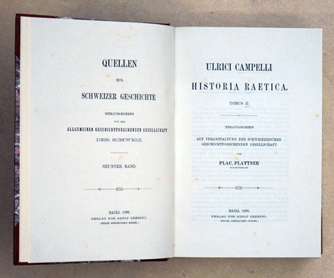 Historia Raetica. Tomus II (von 2 Bdn.)