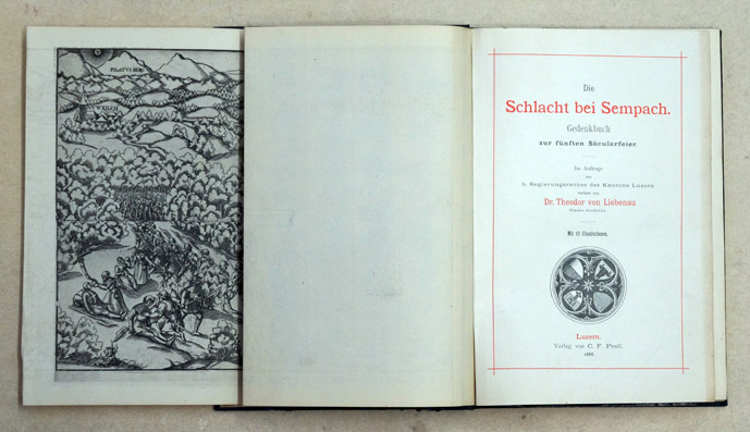 Die Schlacht bei Sempach.