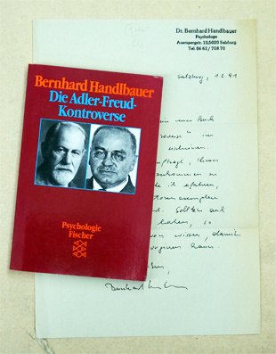 Die Adler - Freud - Kontroverse.