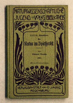 Die Natur im Spätherbst und ihr Eindruck auf den Menschen.