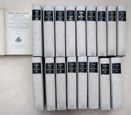 Les Petits Bollandistes. Vies des Saints d'après les Bollandistes, Surius, Ribadeneira, le P. Giry, les hagiologies et les propres de chaque diocèse et les travaux hagiographiques les plus récents. Tomes I - XVII 