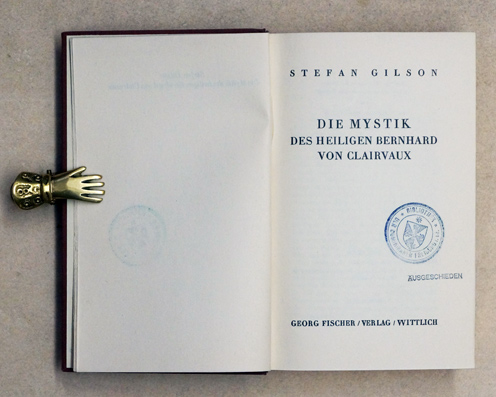 Die Mystik des heiligen Bernhard von Clairvaux