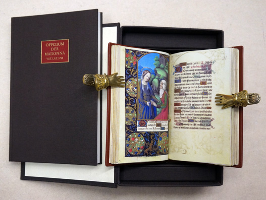 Faksimile - Offizium der Madonna. Das vatikanische Stundenbuch Jean Bourdichons - Cod. Vat. Lat. 3781. (2 Bde.)