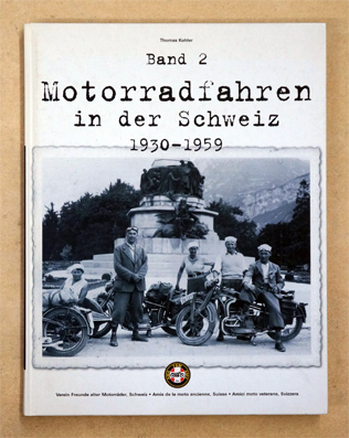 Motorradfahren in der Schweiz.