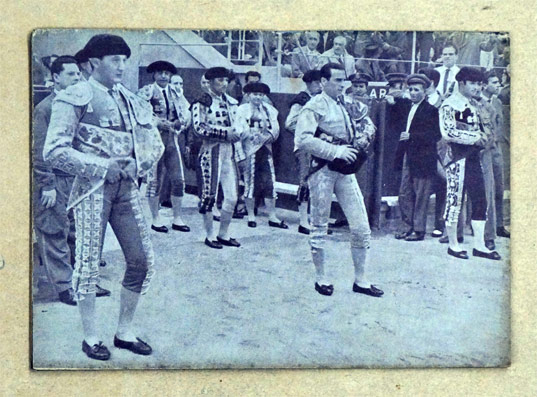 The Bull fight. Stierkampf. Corrida de toros. La tauromachie.