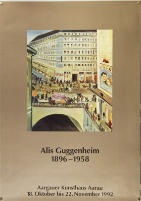 Plakat - Alis Guggenheim 1896-1958