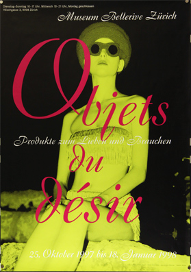 Plakat - Objets du désir - Produkte zum Lieben und Brauchen
