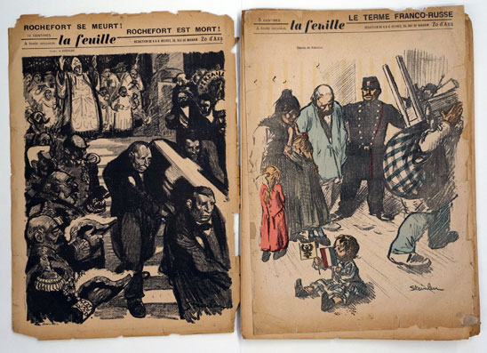 La feuille,  1897-1999