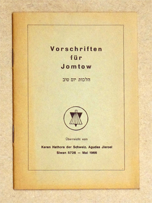 Vorschriften für Jomtom