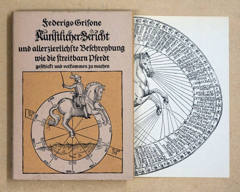 Hippokomike. Künstlicher Bericht und allerzierlichste Beschreybung Wie die streitbarn Pferdt zum Ernst und ritterlicher Kurtzweil, geschickt und vollkommen zu machen.