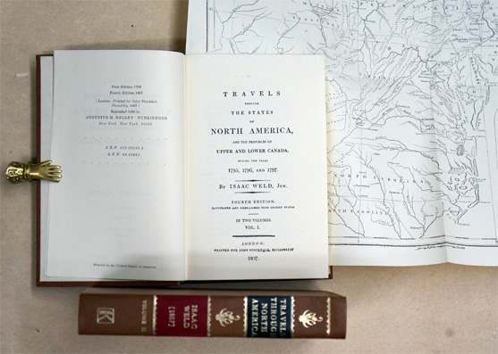 Travels through The States of North America, and the Provinces of Upper and Lower Canada, during the Years 1795, 1796 ] 1797, Vol. 1 u 2 8 2 Bde.)