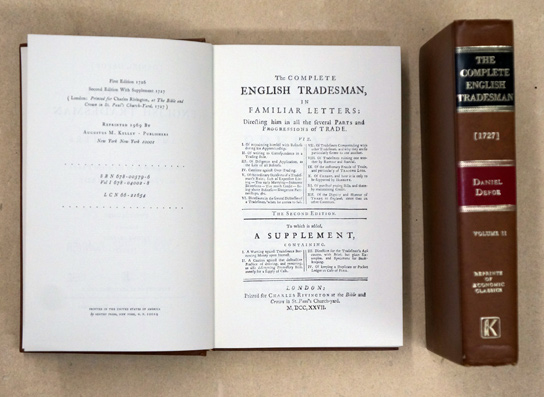 The Complete English Tradesman in familiar letters.