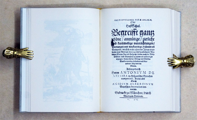 Institutiones vitæ Aulicæ, Oder HofSchul.