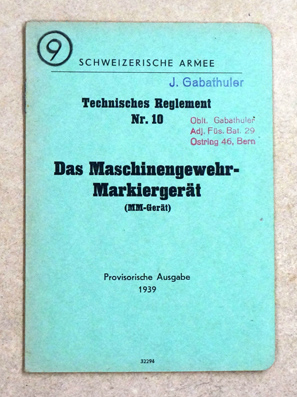 Das Maschinengewehr-Markiergerät (MM-Gerät)