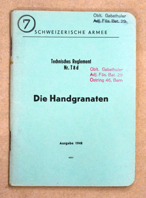Die Handgranaten