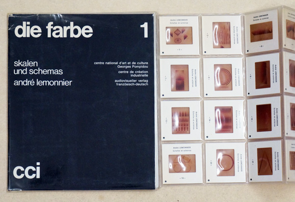 Die Farbe 1. Skalen und Schemas. Couleur échelles et schémas.
