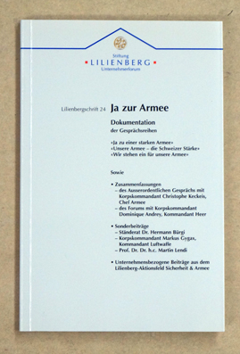Ja zur Armee. «Ja zu einer starken Armee. Unsere Armee – die Schweizer Stärke. Wir stehen ein für unsere Armee.