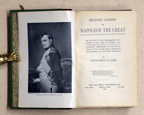 The military career of Napoleon the great