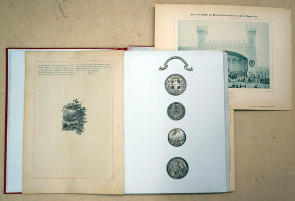 Jubiläums-Festalbum Schwyz 1291-1891; Bern 1191-1891