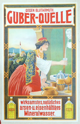 Plakat - Guber-Quelle - Gegen Blutarmut