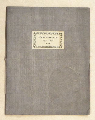 Für die Freunde 1931/1932