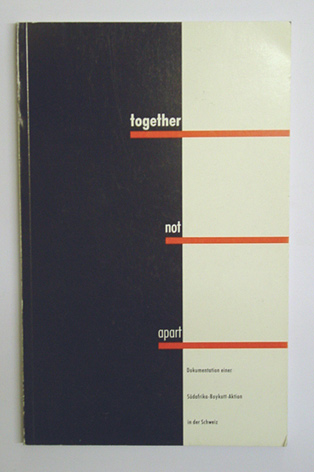 Together not apart