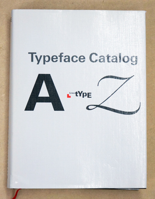 Typeface Catalog. Linotype A - Z.