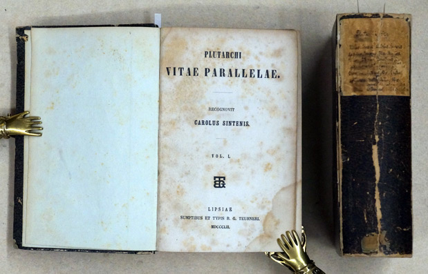 Plutarchi: Vitae Parallelae (5 Bände I-V, in 2 Bdn.)