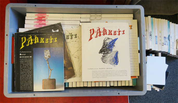 Parkett No 1 [ohne 2] - 88 (in 84 Bdn., einige Doppelnummern)