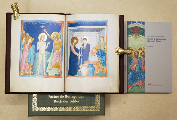 Faksimile - Pacino di Bonaguida Buch der Bilder. Faksimile der Bilderhandschrift MS M. 643 der Morgan Library in New York.