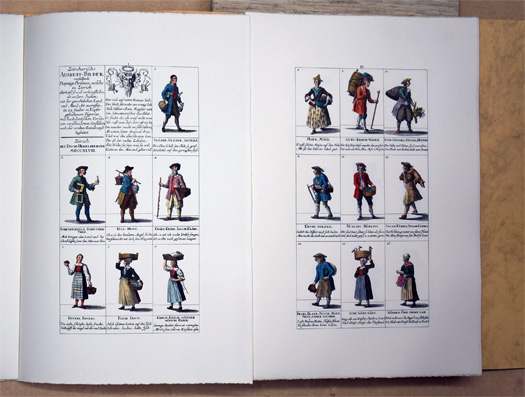 [Rückentitel: Ausrufer / Kleidertrachten 1748 - 51]