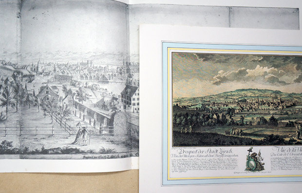 Prospect der Stadt Zürch. von Johann Jakob Koller.