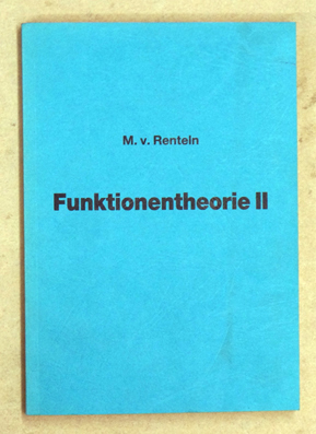 Funktionentheorie II