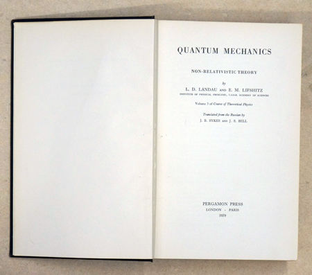 Quantum Mechanics