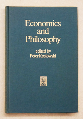 Economics and Philosophy