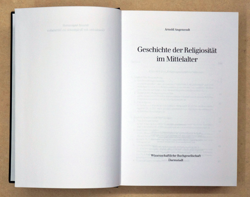Geschichte der Religiosität im Mittelalter.