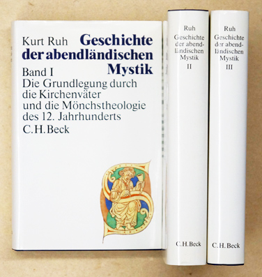 Geschichte der abendländischen Mystik. I - III. 3 Bde.  (von 4 Bdn.)