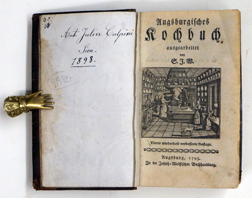 Augsburgisches Kochbuch.