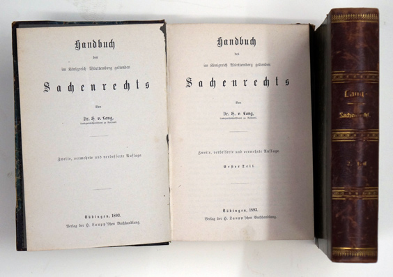 Handbuch des im Königreich Württemberg geltenden Sachenrechts - Sachenrecht.