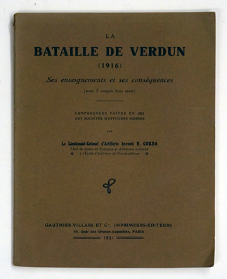 La Bataille de Verdun (1916).