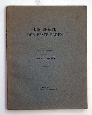 Die Briefe der Feste Baden.