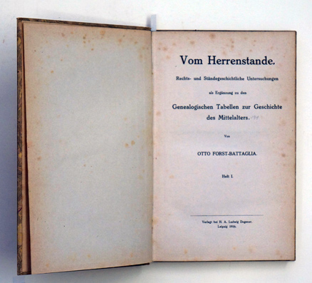 Vom Herrenstande.