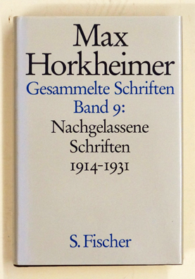 Nachgelassene Schriften 1914–1931