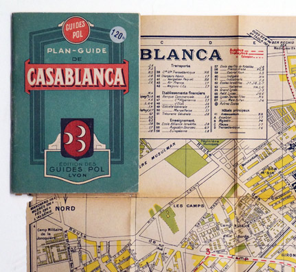 Guide-plan de Casablanca